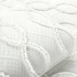 Kirkland's Home Daisy Trellis Ruffles 3-Pc. Queen Quilt Set- Quilts