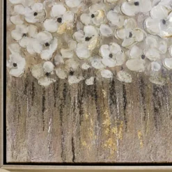 Kirkland's Home Dancing Flowers Textured Canvas Art Print- Canvas Art
