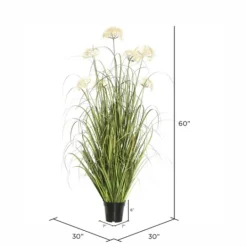 Kirkland's Home Dandelion Grass Potted Plant- Trees & Topiaries