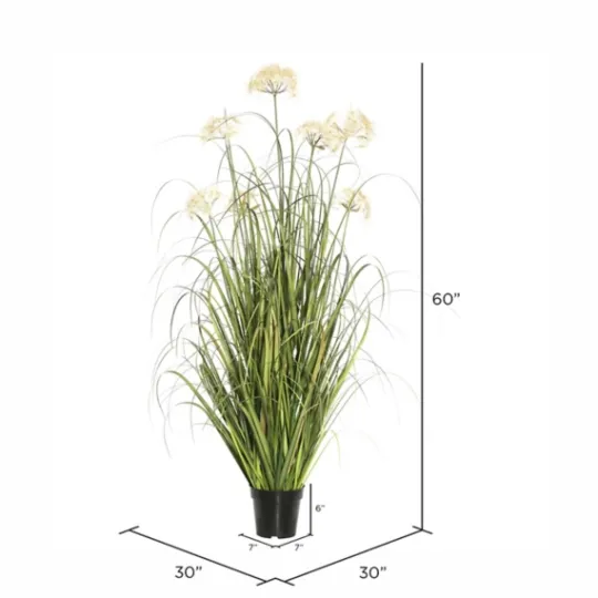 Kirkland's Home Dandelion Grass Potted Plant- Trees & Topiaries