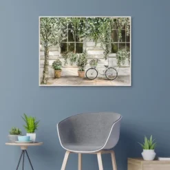 Kirkland's Home Dans La Ville Framed Canvas Art Print- Framed Art