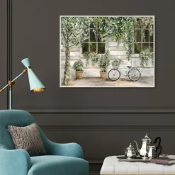 Kirkland's Home Dans La Ville Framed Canvas Art Print- Framed Art