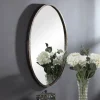 Kirkland's Home Dark Bronze Framed Wall Mirror- Framed Mirrors