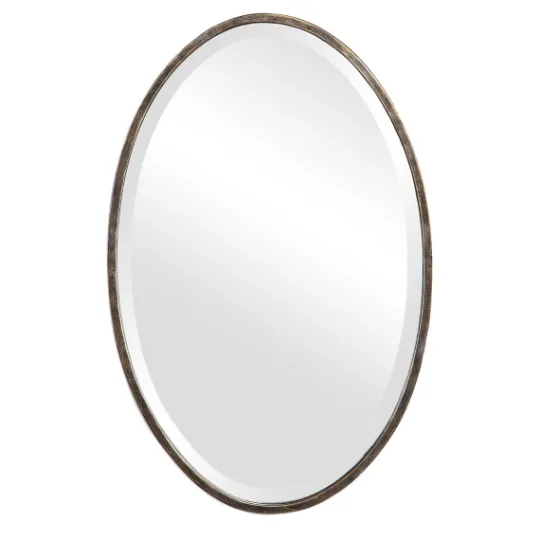 Kirkland's Home Dark Bronze Framed Wall Mirror- Framed Mirrors