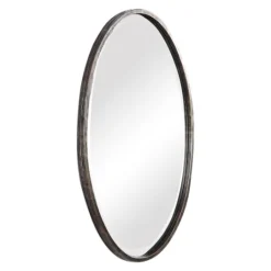 Kirkland's Home Dark Bronze Framed Wall Mirror- Framed Mirrors