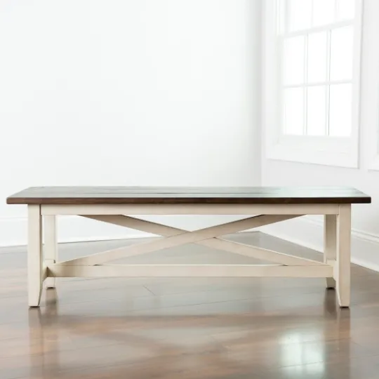 Kirkland's Home Dark Brown And Jackson Dining Bench- Benches & Ottomans