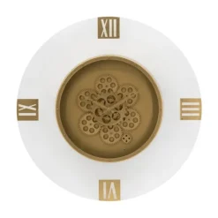 Kirkland's Home Dark Gold Exposed Gearwork Wall Clock- Clocks
