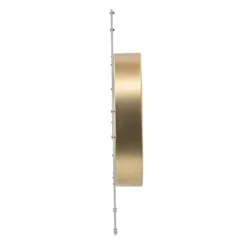 Kirkland's Home Dark Gold Exposed Gearwork Wall Clock- Clocks