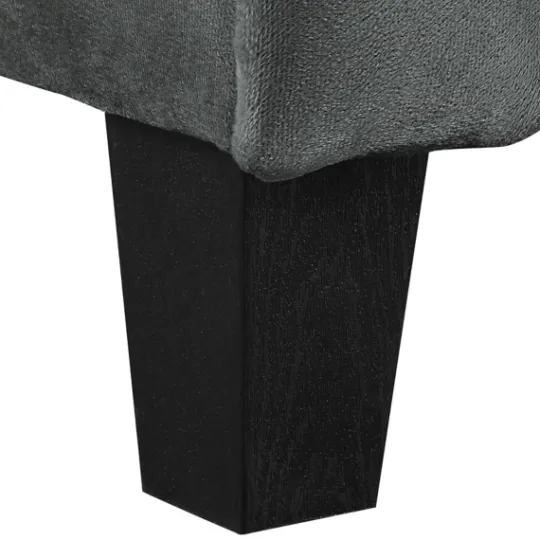 Kirkland's Home Dark Kelly Microfiber Rolled Arm Chair- Accent Chairs