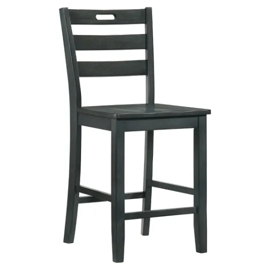 Kirkland's Home Dark Ladder Counter Stools, Set Of 2- Bar Stools & Counter Height Stools