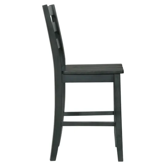Kirkland's Home Dark Ladder Counter Stools, Set Of 2- Bar Stools & Counter Height Stools