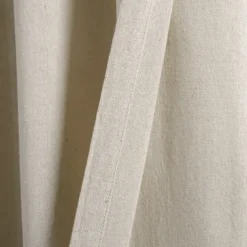 Kirkland's Home Dark Linen Lace Curtain Panel Set, 84 In.- Curtains & Drapes
