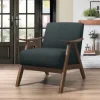 Kirkland's Home Dark Mid-Century Hazel Frame Accent Chair- Accent Chairs