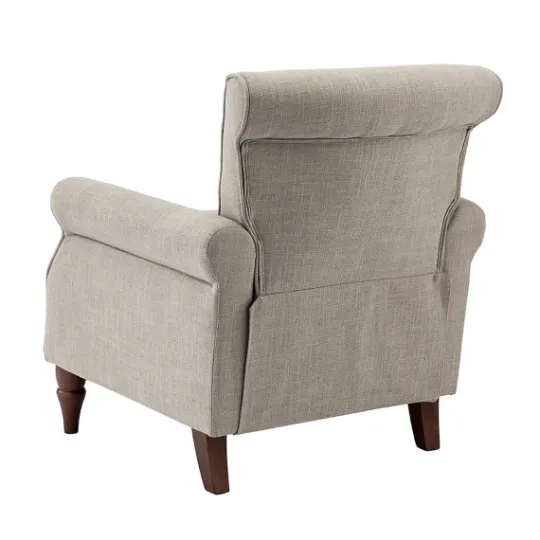 Kirkland's Home Dark Miriam Nailhead Trim Armchair- Accent Chairs