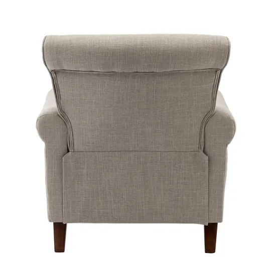 Kirkland's Home Dark Miriam Nailhead Trim Armchair- Accent Chairs