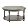 Kirkland's Home Dark Turned Legs Cofee Table- Coffee Tables