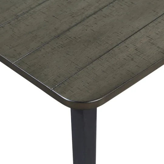Kirkland's Home Dark Wood And Metal Dining Table- Dining Tables