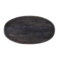 Kirkland's Home Dark Wood Carved Medallion Coffee Table- Coffee Tables