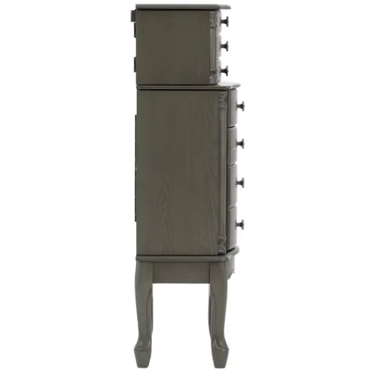 Kirkland's Home Dark Wood Flip Top Armoire- Dressers & Chests