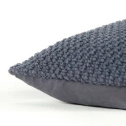 Kirkland's Home Dark Woven Nubby Pillow- Pillows