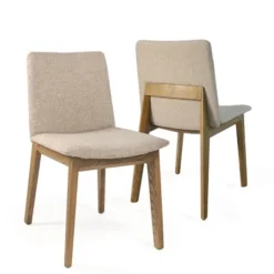 Kirkland's Home Dawson Upholstered Dining Chair, Set Of 2- Dining Chairs