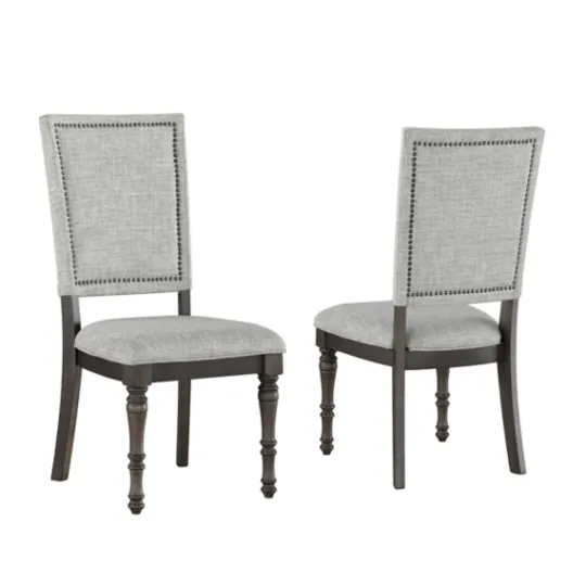 Kirkland's Home Dawson Upholstered Dining Chairs, Set Of 2- Dining Chairs