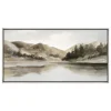 Kirkland's Home Day At The Lake Framed Canvas Art Print- Canvas Art