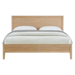Kirkland's Home Dean Double Driftwood Pine 5-Pc. King Bedroom Set- Beds & Headboards