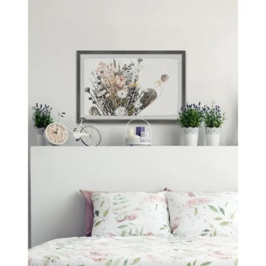 Kirkland's Home Deckled Flowering Bundle Framed Art Print- Framed Art