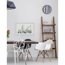Kirkland's Home Deckled Glasses And Greens Framed Art Print- Framed Art