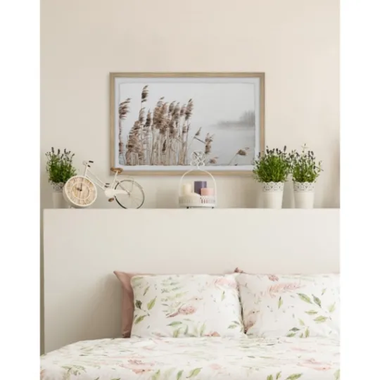 Kirkland's Home Deckled Lakeside Grass Framed Art Print- Framed Art