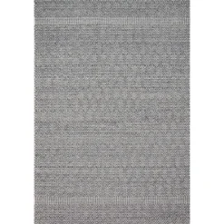 Kirkland's Home Denim And Gray Zig Zag Outdoor Area Rug, 5X7- Outdoor Rugs