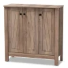 Kirkland's Home Derrique Wash Shoe Storage Cabinet- Entryway Furniture