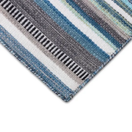 Kirkland's Home Dhurri Stripe Indoor/Outdoor Area Rug, 5X7- Outdoor Rugs
