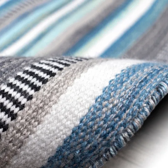 Kirkland's Home Dhurri Stripe Indoor/Outdoor Area Rug, 5X7- Outdoor Rugs