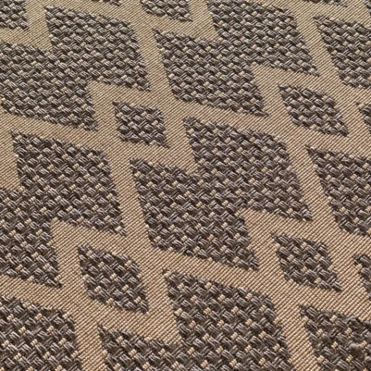 Kirkland's Home Diamond Chevron Outdoor Area Rug, 5X7- Outdoor Rugs