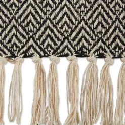 Kirkland's Home Diamond Fringe Throw- Blankets & Throws