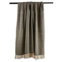Kirkland's Home Diamond Fringe Throw- Blankets & Throws
