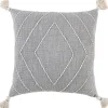 Kirkland's Home Diamond Kantha Stitched Throw Pillow- Pillows
