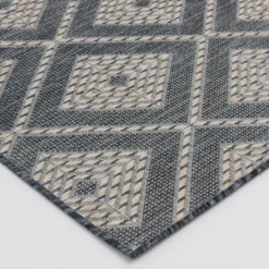 Kirkland's Home Diamond Lava Indoor/Outdoor Area Rug, 5X7- Outdoor Rugs