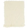 Kirkland's Home Diamond Pattern Throw Blanket- Blankets & Throws