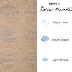 Kirkland's Home Diamond Sisal Outdoor Area Rug, 7X10- Outdoor Rugs