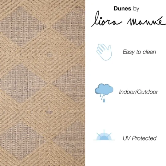 Kirkland's Home Diamond Sisal Outdoor Area Rug, 7X10- Outdoor Rugs