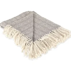 Kirkland's Home Diamond Stitched Throw- Blankets & Throws