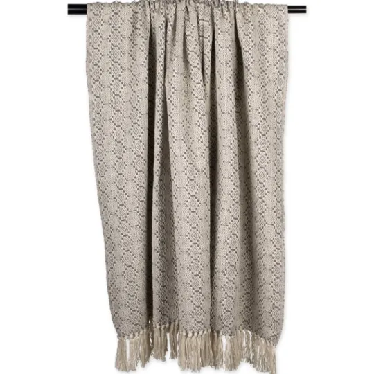 Kirkland's Home Diamond Stitched Throw- Blankets & Throws