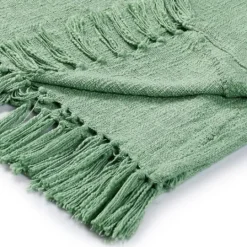 Kirkland's Home Diamond Tufted Cotton Throw- Blankets & Throws