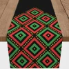 Kirkland's Home Diamonds Kwanzaa Decorative Table Runner, 72 In.- Wall Plaques