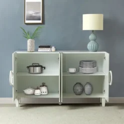 Kirkland's Home Dietrich Wood 4-Door Sideboard- Cabinets & Sideboards