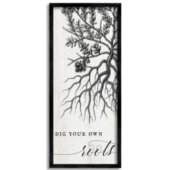 Kirkland's Home Dig Your Own Roots Wall Plaque- Wall Quotes & Signs