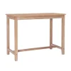 Kirkland's Home Distressed Acacia Brown Wood Bar Table- Dining Tables